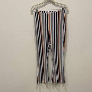 Urban Outfitters Multicolor Striped Flare Pants